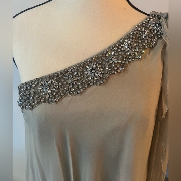 Ricki Freeman for Teri John Grey & Silver Dress - Picture 3 of 17